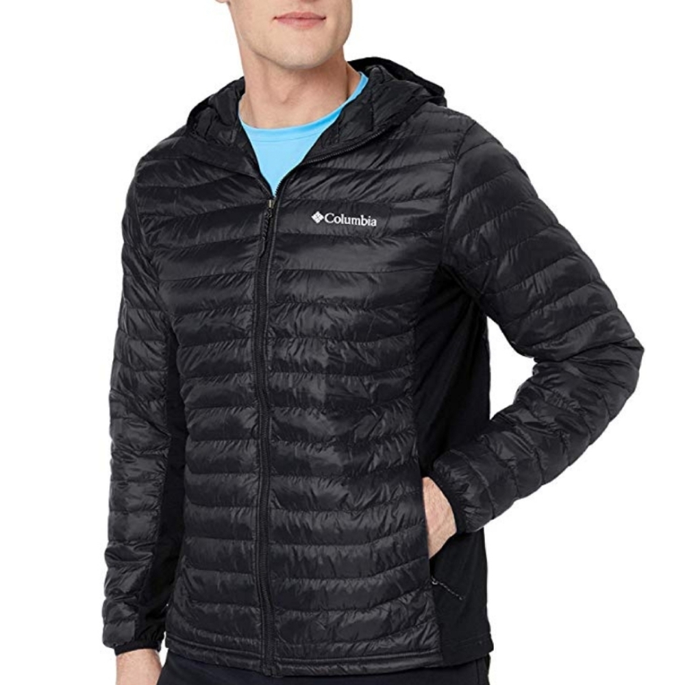 Columbia Men's Powder Pass Hooded Jacket Insulated